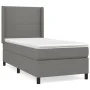 Box spring bed with dark gray fabric mattress 80x200 cm by vidaXL, Beds and slatted bases - Ref: Foro24-3131226, Price: 344,7...