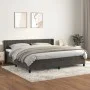 Box spring bed with dark gray velvet mattress 200x200 cm by vidaXL, Beds and slatted bases - Ref: Foro24-3131100, Price: 550,...