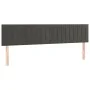 Box spring bed with dark gray velvet mattress 200x200 cm by vidaXL, Beds and slatted bases - Ref: Foro24-3131100, Price: 550,...