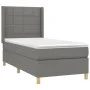 Boxspringbett mit dunkelgrauer Stoffmatratze 100x200 cm von vidaXL, Betten und Lattenroste - Ref: Foro24-3131970, Preis: 369,...