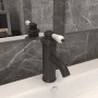 Grifo para lavabo de baño gris 130x180 mm en Grifos | Comprar online en Foro24