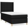 Boxspringbett mit schwarzer Stoffmatratze 80x200 cm von vidaXL, Betten und Lattenroste - Ref: Foro24-3131947, Preis: 309,68 €...