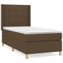 Boxspringbett mit dunkelbrauner Stoffmatratze 90x200 cm von vidaXL, Betten und Lattenroste - Ref: Foro24-3131964, Preis: 345,...