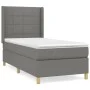 Box spring bed with dark gray fabric mattress 80x200 cm by vidaXL, Beds and slatted bases - Ref: Foro24-3131946, Price: 384,4...