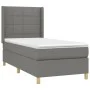 Box spring bed with dark gray fabric mattress 80x200 cm by vidaXL, Beds and slatted bases - Ref: Foro24-3131946, Price: 384,4...