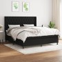 Boxspringbett mit schwarzer Stoffmatratze 160x200 cm von vidaXL, Betten und Lattenroste - Ref: Foro24-3131683, Preis: 619,47 ...