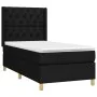 Box spring bed with black fabric mattress 80x200 cm by vidaXL, Beds and slatted bases - Ref: Foro24-3132187, Price: 334,12 €,...