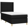 Boxspringbett mit schwarzer Stoffmatratze 100x200 cm von vidaXL, Betten und Lattenroste - Ref: Foro24-3131971, Preis: 349,39 ...