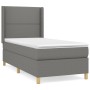 Boxspringbett mit dunkelgrauer Stoffmatratze 80x200 cm von vidaXL, Betten und Lattenroste - Ref: Foro24-3131866, Preis: 326,9...