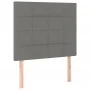 Box spring bed with dark gray fabric mattress 90x190 cm by vidaXL, Beds and slatted bases - Ref: Foro24-3131954, Price: 325,4...