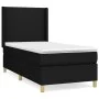 Box spring bed with black fabric mattress 90x190 cm by vidaXL, Beds and slatted bases - Ref: Foro24-3131795, Price: 309,78 €,...
