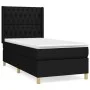 Boxspringbett mit schwarzer Stoffmatratze 90x190 cm von vidaXL, Betten und Lattenroste - Ref: Foro24-3132195, Preis: 318,70 €...