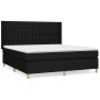 Boxspringbett mit schwarzer Stoffmatratze 180x200 cm von vidaXL, Betten und Lattenroste - Ref: Foro24-3132251, Preis: 664,07 ...