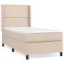 Boxspringbett mit Cappuccino-Kunstledermatratze 100x200cm von vidaXL, Betten und Lattenroste - Ref: Foro24-3132428, Preis: 33...