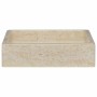 Lavabo crema mármol 40x40x10 cm
