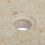 Lavabo crema mármol 40x40x10 cm