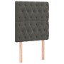 Box spring bed with dark gray velvet mattress 80x200 cm by vidaXL, Beds and slatted bases - Ref: Foro24-3132826, Price: 353,8...