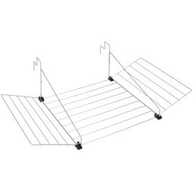 Tomado Tilburg silver hanging clothesline 12 m by Tomado, Clotheslines and hangers - Ref: Foro24-430395, Price: 42,51 €, Disc...