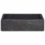 Lavabo mármol negro 40x40x10 cm