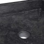 Lavabo mármol negro 40x40x10 cm