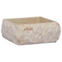 Lavabo crema mármol 30x30x13 cm