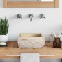 Lavabo crema mármol 30x30x13 cm