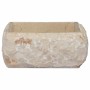 Lavabo crema mármol 30x30x13 cm