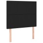 Cama box spring con colchón cuero sintético negro 100x200 cm de vidaXL, Camas y somieres - Ref: Foro24-3132363, Precio: 344,7...