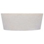 Lavabo crema mármol Ø40x15 cm