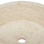 Lavabo crema mármol Ø40x15 cm