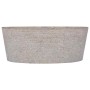 Lavabo gris mármol Ø40x15 cm
