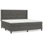 Boxspringbett mit dunkelgrauer Samtmatratze 200x200 cm von vidaXL, Betten und Lattenroste - Ref: Foro24-3132880, Preis: 632,6...