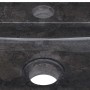 Lavabo de pared mármol crema 38x24x6,5 cm