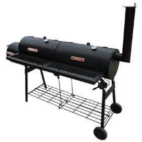 Schwarzer Räuchergrill Nevada XL von vidaXL, Grillen - Ref: Foro24-40254, Preis: 320,06 €, Rabatt: %