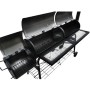 Schwarzer Räuchergrill Nevada XL von vidaXL, Grillen - Ref: Foro24-40254, Preis: 320,06 €, Rabatt: %