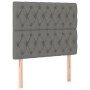 Boxspringbett mit Matratze und dunkelgrauem LED-Stoff 120x200 cm von vidaXL, Betten und Lattenroste - Ref: Foro24-3135102, Pr...
