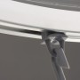 RIDDER Corner Shower Curtain Rail with Hooks Chrome 52500 by RIDDER, shower bars - Ref: Foro24-421543, Price: 41,06 €, Discou...