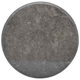 Tablero para mesa mármol negro Ø60x2,5 cm
