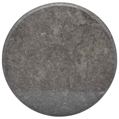Tablero para mesa mármol negro Ø60x2,5 cm