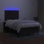 Box spring bed with LED mattress black fabric 120x200 cm by vidaXL, Beds and slatted bases - Ref: Foro24-3134863, Price: 436,...