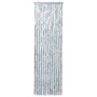 White and gray chenille mosquito net curtain 90x200 cm by vidaXL, Mosquito nets for windows - Ref: Foro24-315133, Price: 61,1...