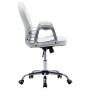 Drehbarer Bürostuhl aus weißem Kunstleder von vidaXL, Bürostühle - Ref: Foro24-289362, Preis: 129,47 €, Rabatt: %