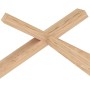 Estructura cama infantil con cajón madera pino maciza 80x160 cm