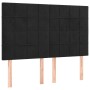 Boxspringbett mit schwarzer Samtmatratze 140x190 cm von vidaXL, Betten und Lattenroste - Ref: Foro24-3132677, Preis: 464,53 €...