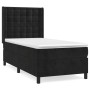 Boxspringbett mit schwarzer Kunstledermatratze 90x190 cm von vidaXL, Betten und Lattenroste - Ref: Foro24-3132893, Preis: 321...