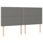 Boxspringbettmatratze und LED-Leuchten hellgrauer Stoff 200x200 cm von vidaXL, Betten und Lattenroste - Ref: Foro24-3135382, ...