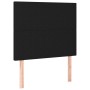 Cama box spring colchón y luces LED tela negro 80x200 cm de vidaXL, Camas y somieres - Ref: Foro24-3135231, Precio: 299,69 €,...
