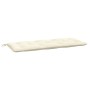 Garden bench cushions 2 pcs cream white 120x50x7 cm by vidaXL, Cushions for chairs and sofas - Ref: Foro24-315006, Price: 43,...