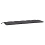 Gartenbankauflagen 2 Stück Anthrazit 180x50x7 cm von vidaXL, Kissen für Stühle und Sofas - Ref: Foro24-315028, Preis: 70,28 €...