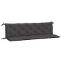 Gartenbankauflagen 2 Stück Anthrazit 180x50x7 cm von vidaXL, Kissen für Stühle und Sofas - Ref: Foro24-315028, Preis: 70,28 €...